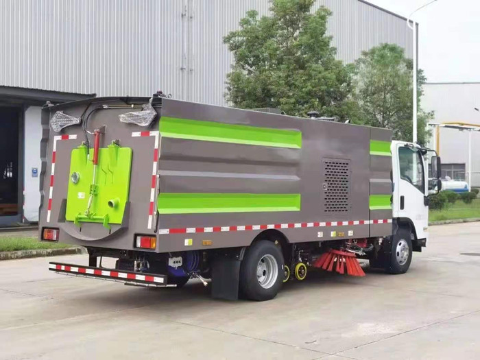 國六五十鈴洗掃車-程力集團洗掃車廠