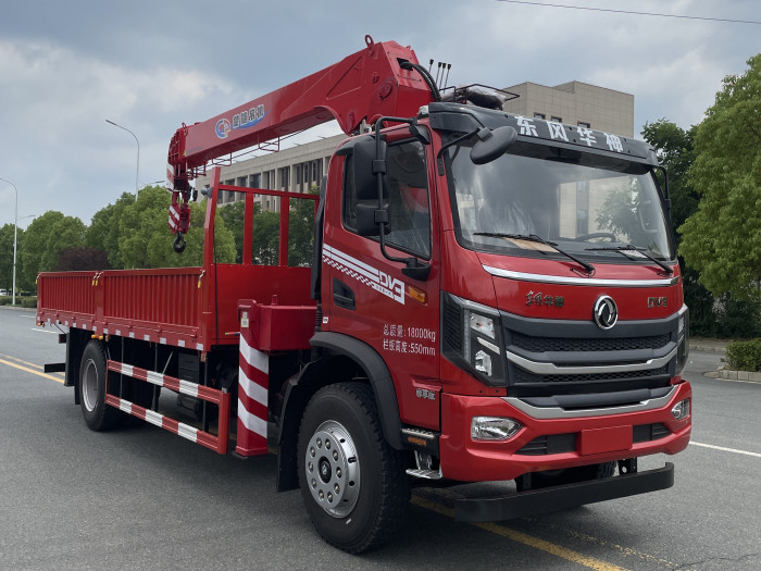 國六東風暢行DV3單排 8噸隨車吊_隨車吊廠家